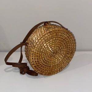 Beautiful Steve Madden rattan bag